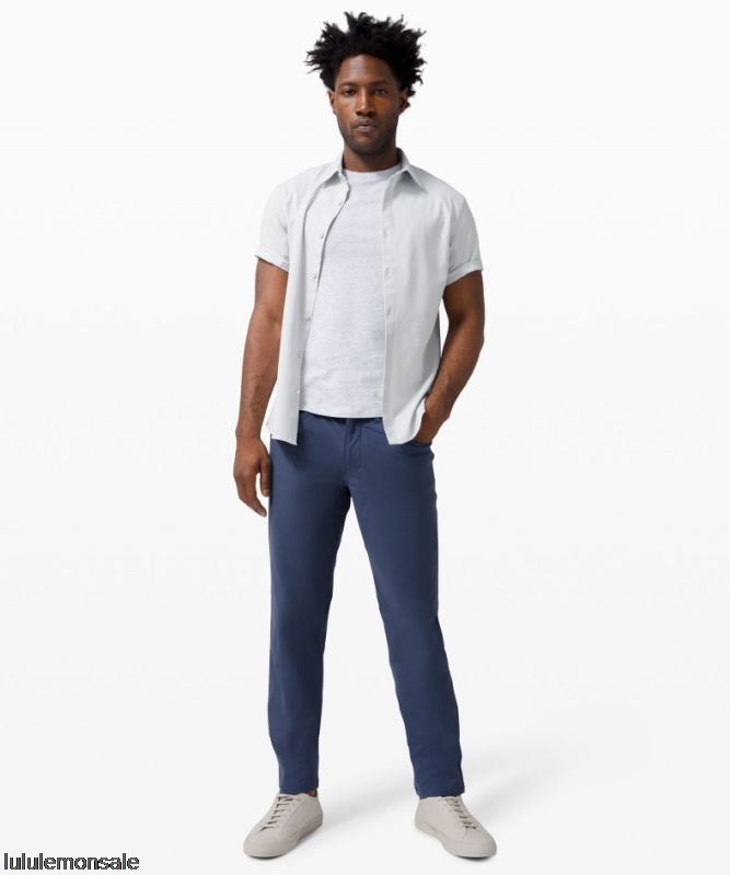 Lululemon Deutschland DELULU731 | Iron Blue Abc Classic-fit Hose 32 Warpstreme